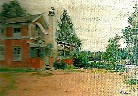 Carl Larsson de mina olja 1892 oil painting picture